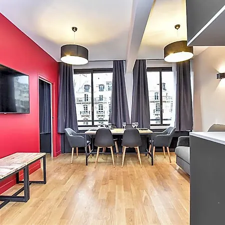 Authentic - 2br 6p - Palais Garnier Apartman